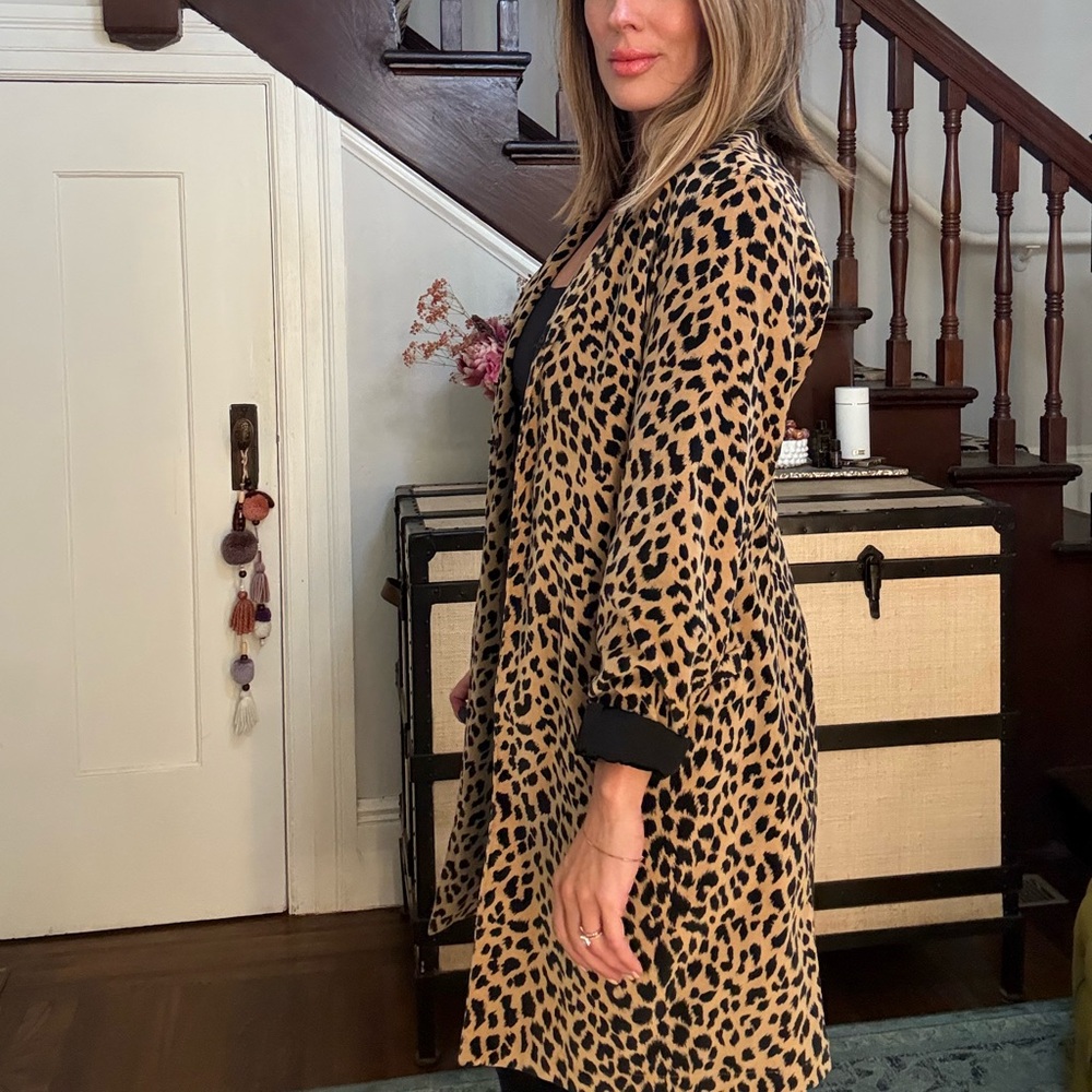 Cache Animal Print Coat - Picture 2 of 4